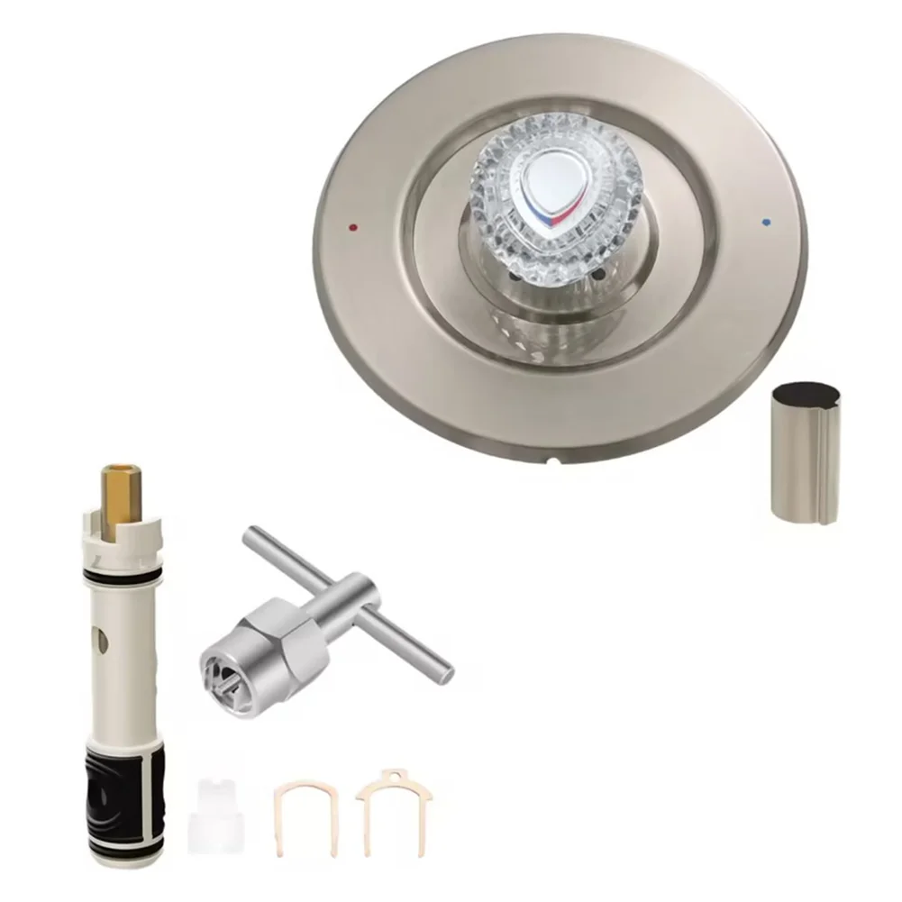 

Комплект для душа и ванны T470: Премиальный набор для замены картриджей клапанов 1225 для регулировки давления/температуры, запчасти для инструментов