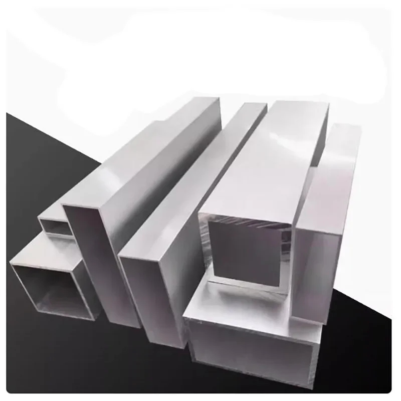 Rectangular 6063 Aluminum Alloy Square Tube Pipe Aluminium Tubes