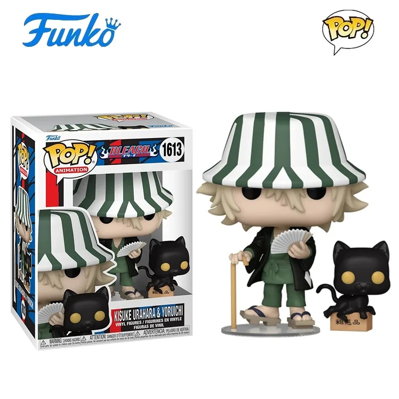 

Bleach Funko Pop аниме и манга Kisuke Urahara & Yoruichi Orihime Inoue Yoruichi Shihoin периферийные фигурки игрушки для мальчиков подарок