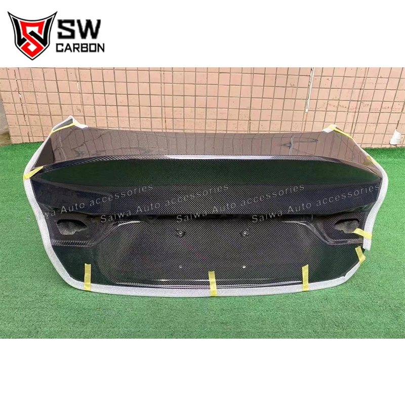 

Carbon Fiber Rear Trunk for Infiniti Q50 Q50L 2014-2021 Sport Rear Boot Lip Trunk Cover DuckTail Car Bodykit