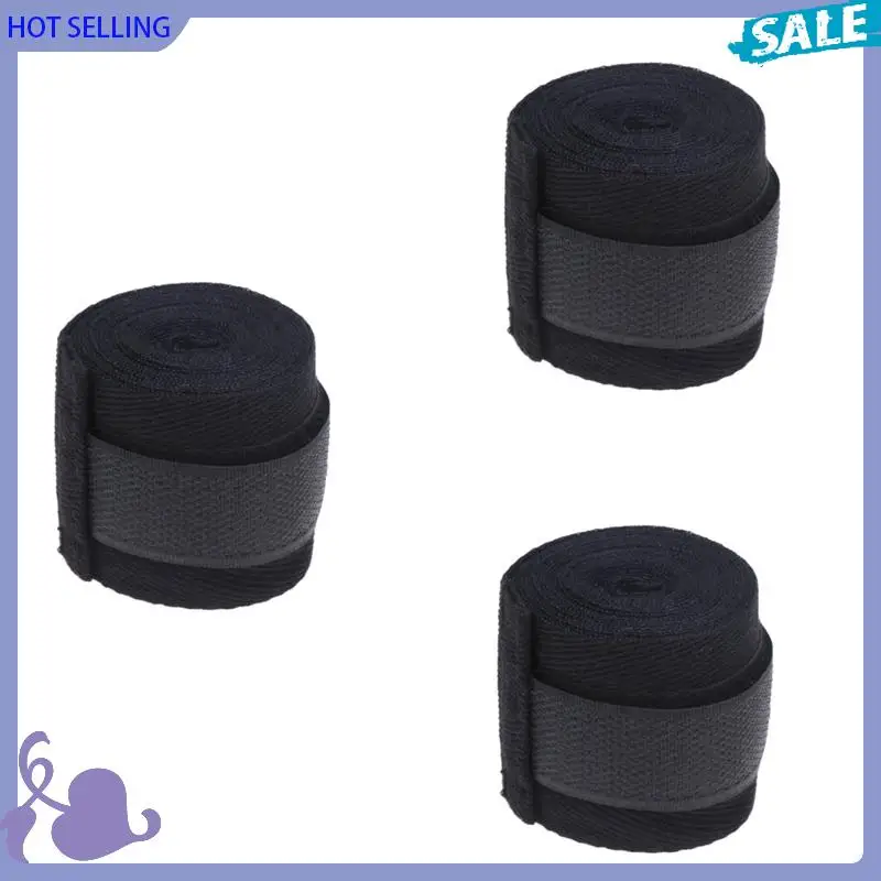 

ABVB-3 Pc 2.5M Eslatic Cotton Sports Strap Boxing Bandage For Sanda Muay Thai Mma Taekwondo Hand Gloves Wraps