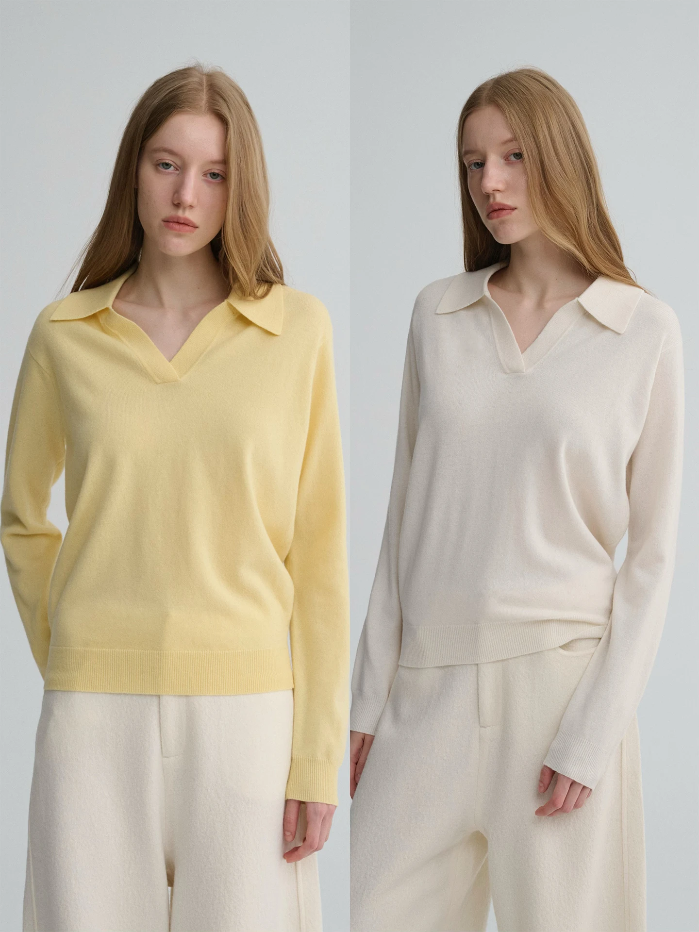 

Классический шерстяной вязаный свитер Maison Cecile в четырех цветах, свободный крой, повседневный стиль, женская футболка, качественная продукция