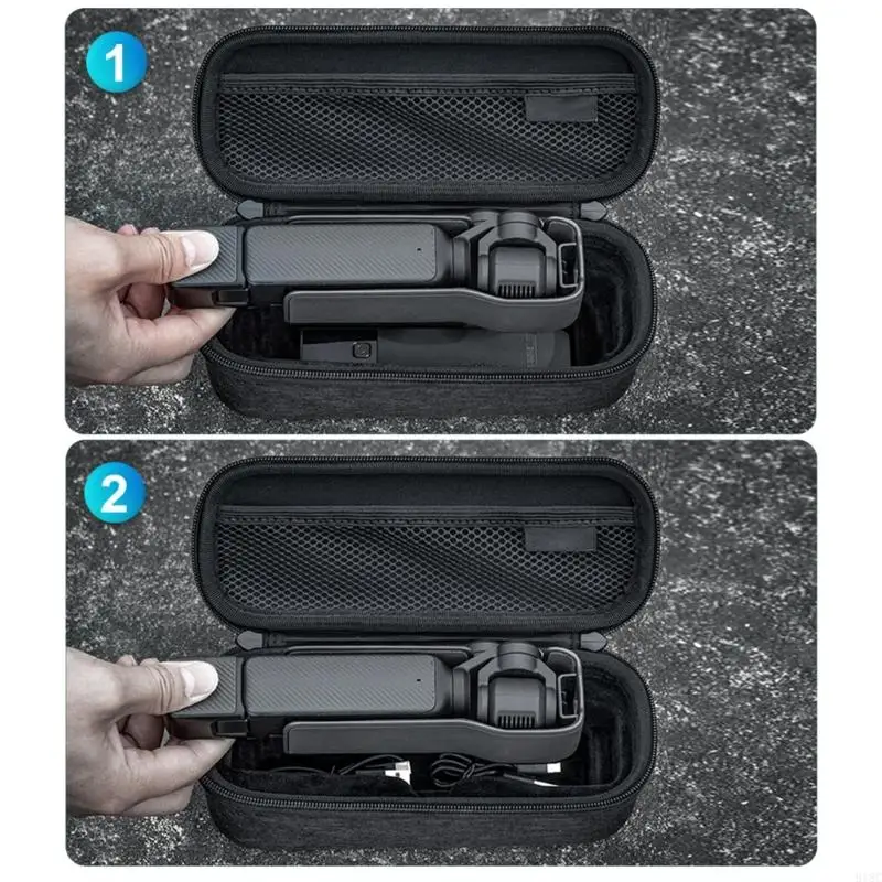 Bolsa almacenamiento duro 918c Camina para bolsillo 3 Transporte seguro y acceso conveniente Resistente clima