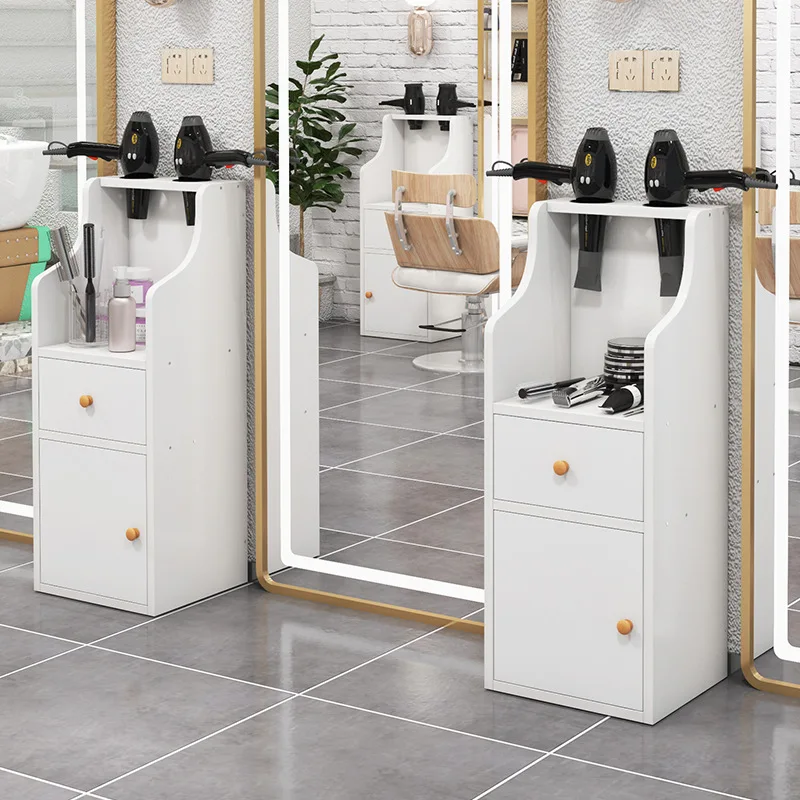 AOLIVIYA Beauty Salon Barber Trolley Drawer Storage Cabinet Haircut Shop Auxiliary Tools Cart