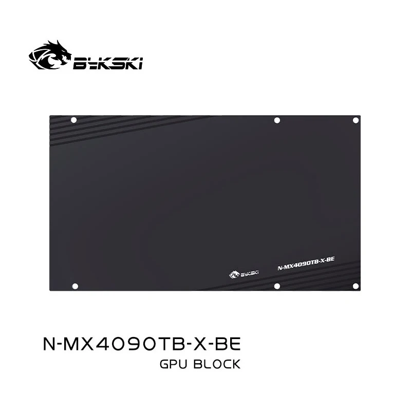 Bykski Gpu Blok Voor Maxsun Rtx4090 Turbo 24G/Palit Rtx 4090 Gamerock Oc Grafische Videokaart Waterkoeling Radiator N-MX4090TB-X