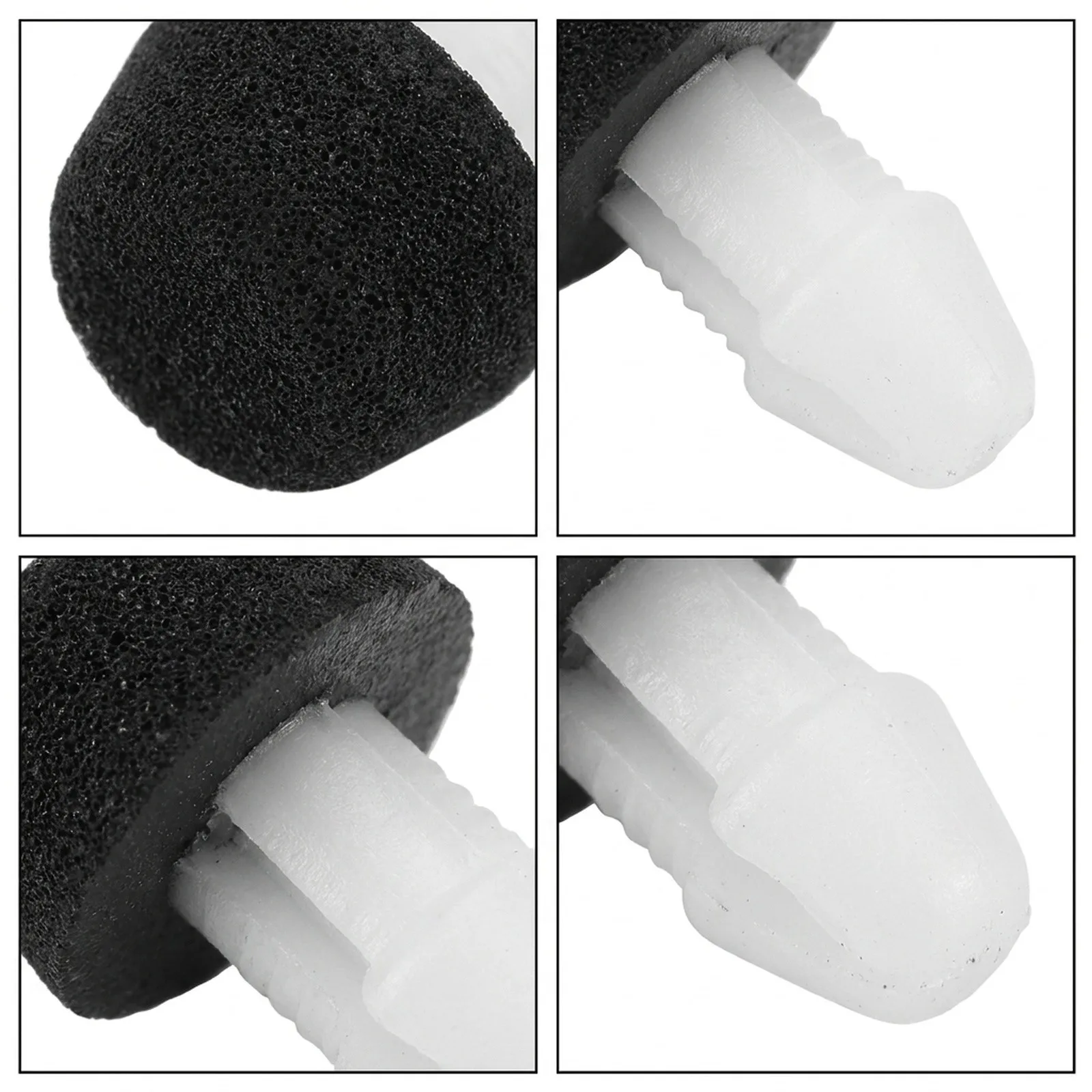 High-quality New Rubber Pier Buffer Bumper Damper Car Armrest Cover Central For Prado For Toyota Glue Pier 2pcs Replacement