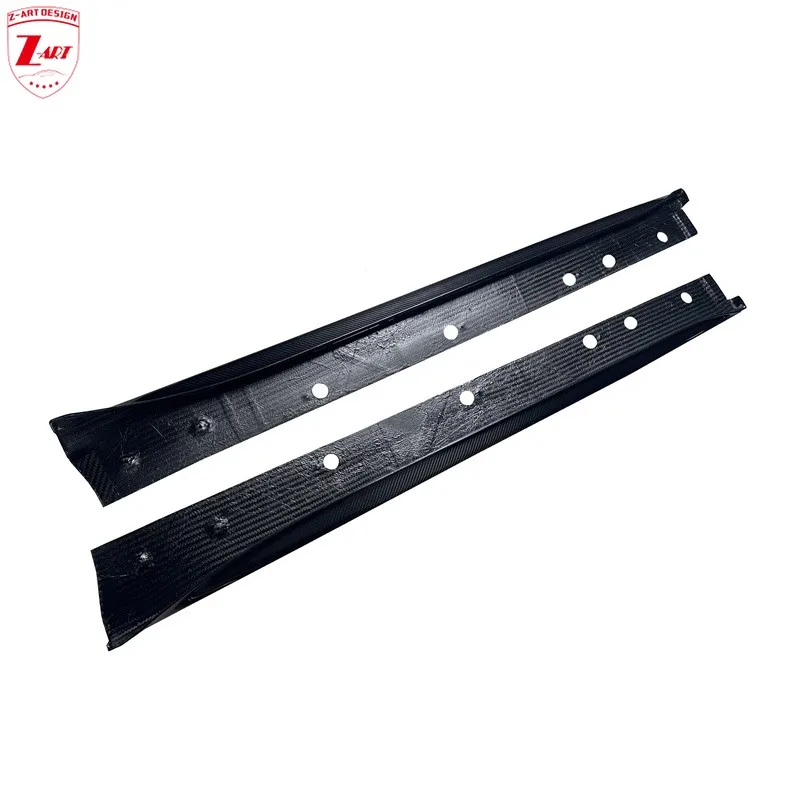 

Z-ART 991 GT2 RS Carbon Fiber Side Skirts for Porsche 911 991 2012-2017 Dry Carbon Fiber Side Lip for Porsche 991 991.1 991.2