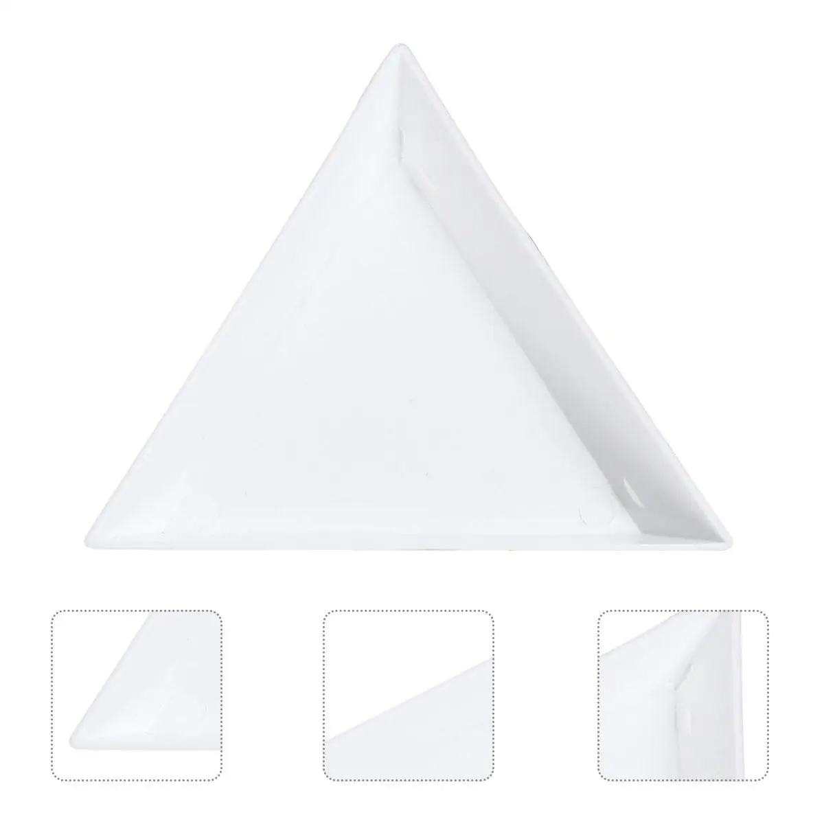 Contenitore per strass Strass per unghie Piastre per prelievo di gioielli per manicure Vassoio di smistamento per unghie