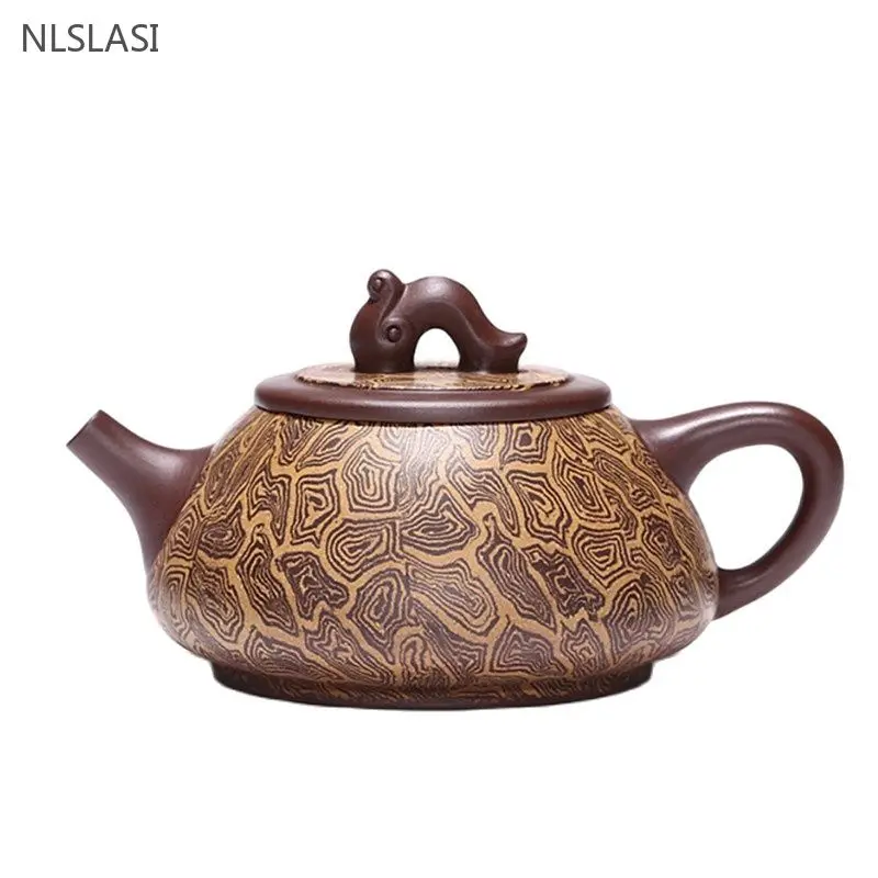 

260ml Boutique Filter Beauty Kettle Chinese Yixing Purple Clay Tea Pot Master Handmade Teaware Custom Zisha Tea Infuser