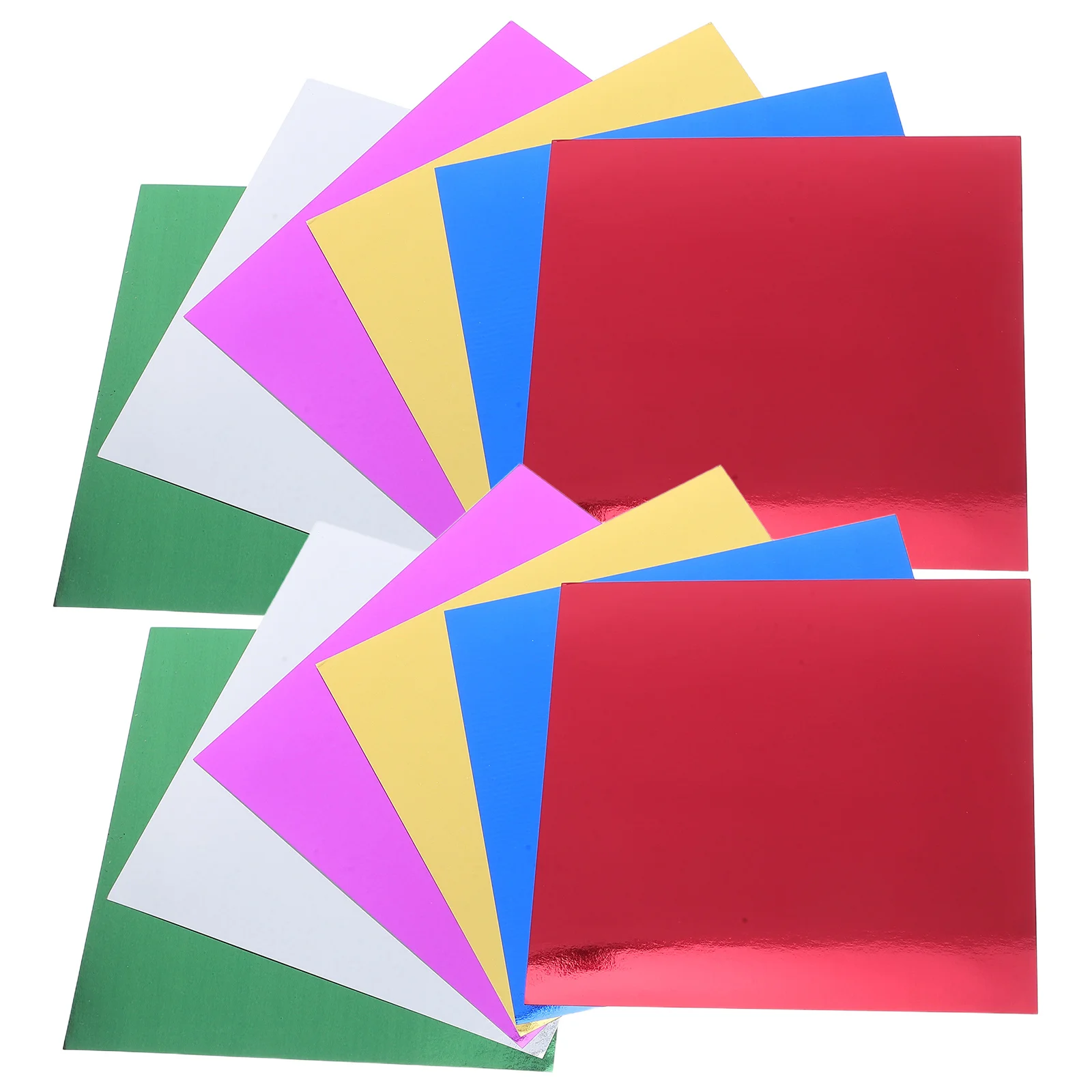 

224 Sheets Aluminum Foil Paper Metallic Cardstock Mirror Reflective for Scrapbooking Origami Paper Crafts Craft Foil Sheets
