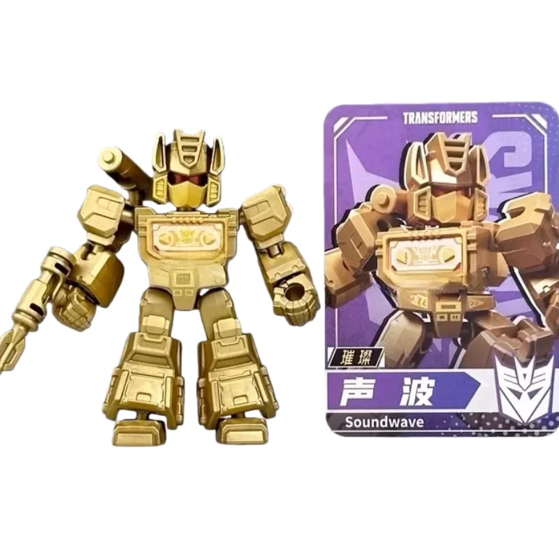 BLOKEES Building Block Man Transformers Star Edition 2nd Armour StarScream Bumblebee Pocket Blind Box Mini Toy Children's Gifts