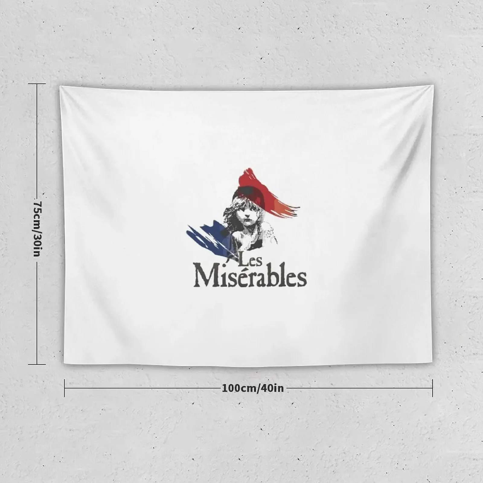 Les Miserables - Les Misérables Tapestry Tapete For The Wall Anime Decor Outdoor Decor Wall Deco Tapestry