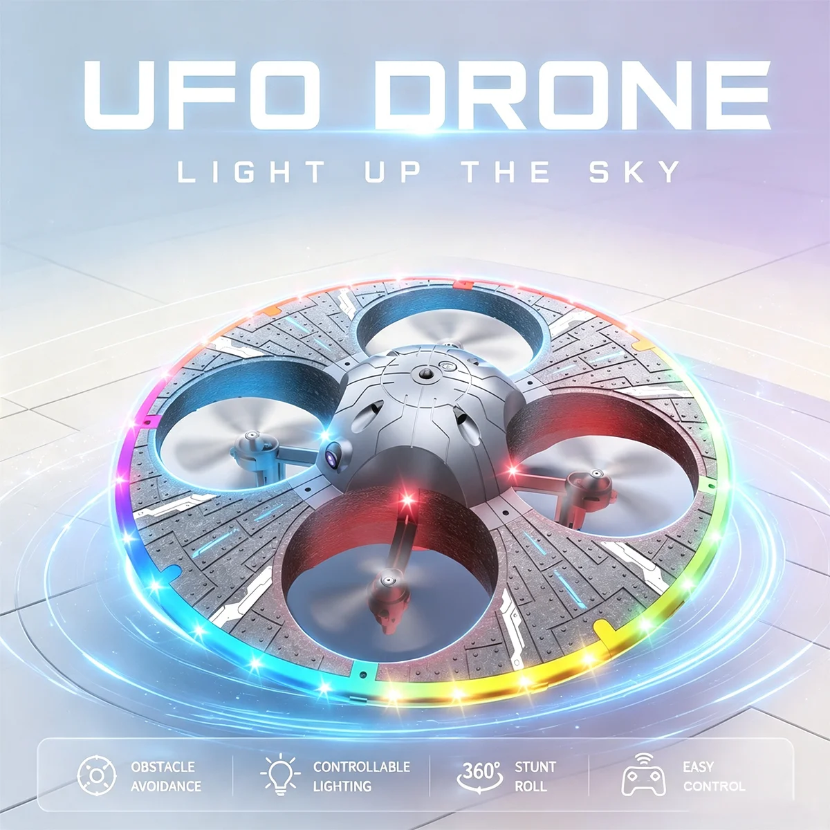 2026年型-新しいufo型ドローン-空中遊覧機-眩い光を放つuav-rc航空機-子供向け-飛行円盤型-セキュリティクアッドコプター-おもちゃ-子供へのプレゼント