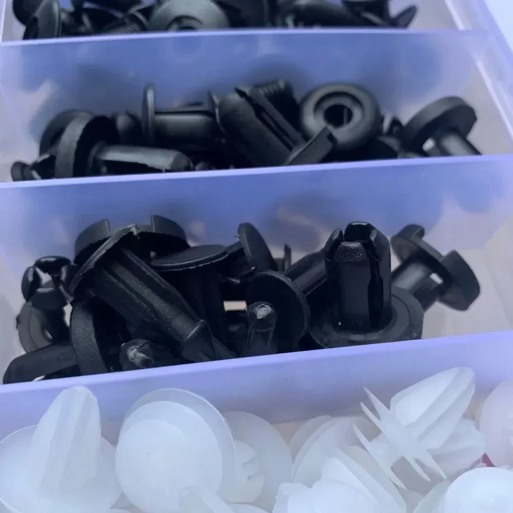Auto Fastener Clip Mixed Car Body Push Retainer Pin Rivet Bumper Door Trim Panel Fastener Kit Car Clips Box or Bag packaging image 3