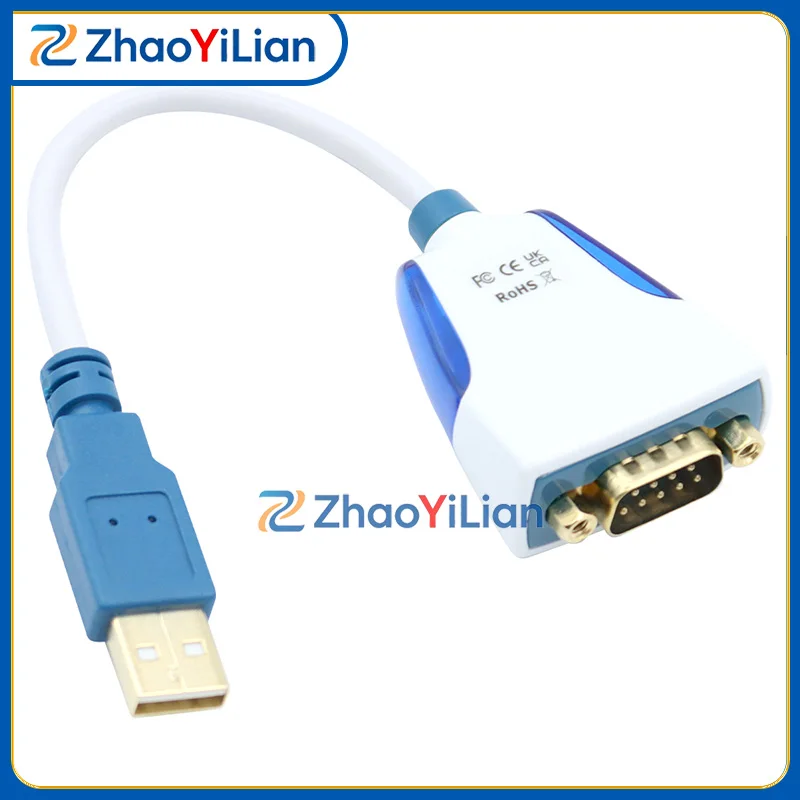 FOR FTDI US232R‑10‑BULK Cable USB To RS232 Serial DB9 Male Connector Signal Conversion Communication Transfer Cable In Stock