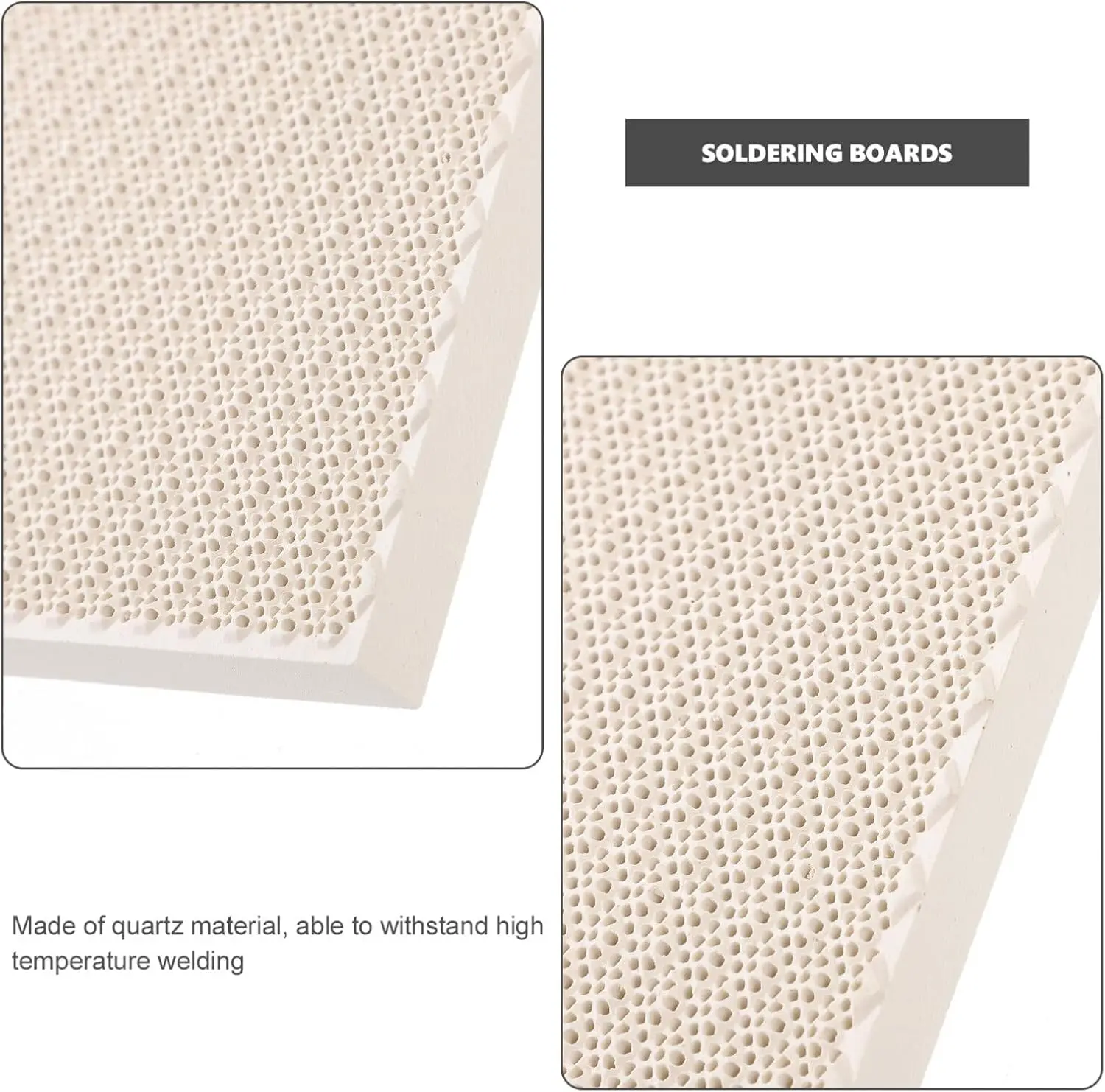 1Pc Honeycomb Ceramic Plate Round/Rectangle, Infrared Burner Replacement Board for Gas Grill, Heater, High Efficiency