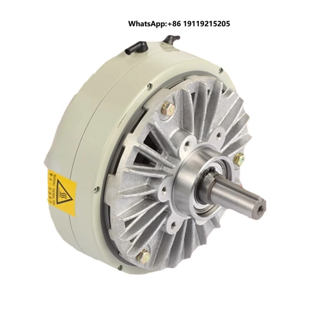 ZKB010AA Magnetic Particle Brake 24V Rated Torque 100Nm for Coiling Machinery Dynamometer Plastic Processing Printing and Dyeing