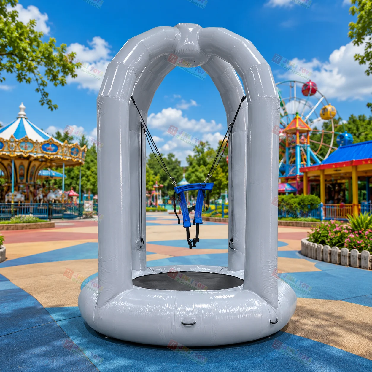 Foldable Inflatable Bungee Jum - đánh giá và giá Kids Toys Jiji