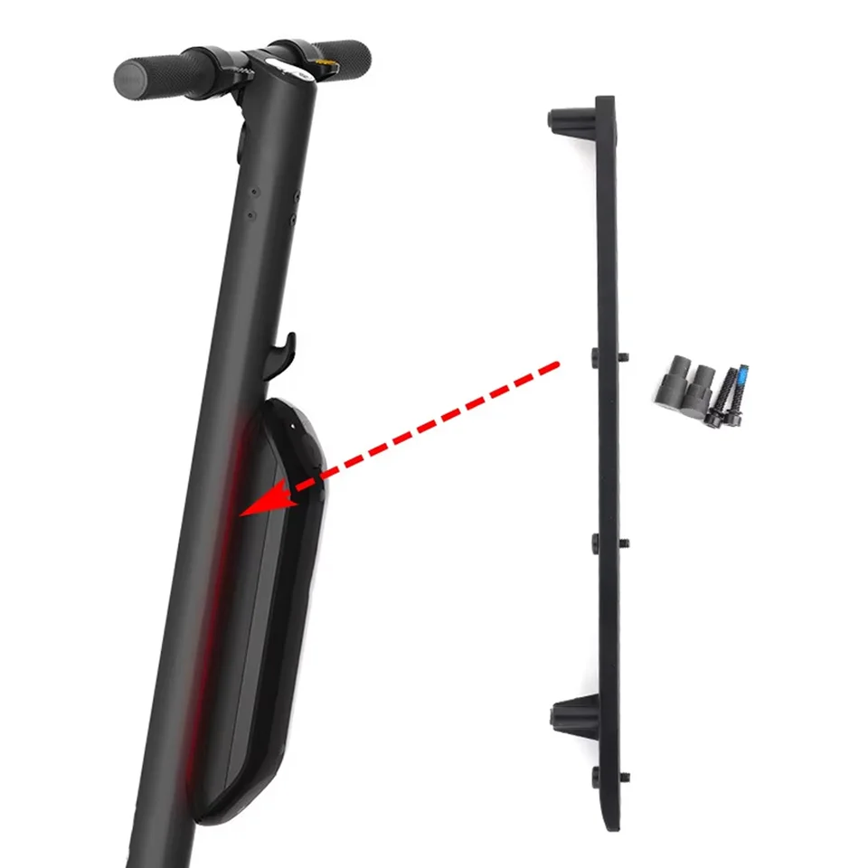 Staffa Di Montaggio Batteria Esterna Nera Per Ninebot Segway ES1 ES2 ES3 ES4 – Nuova