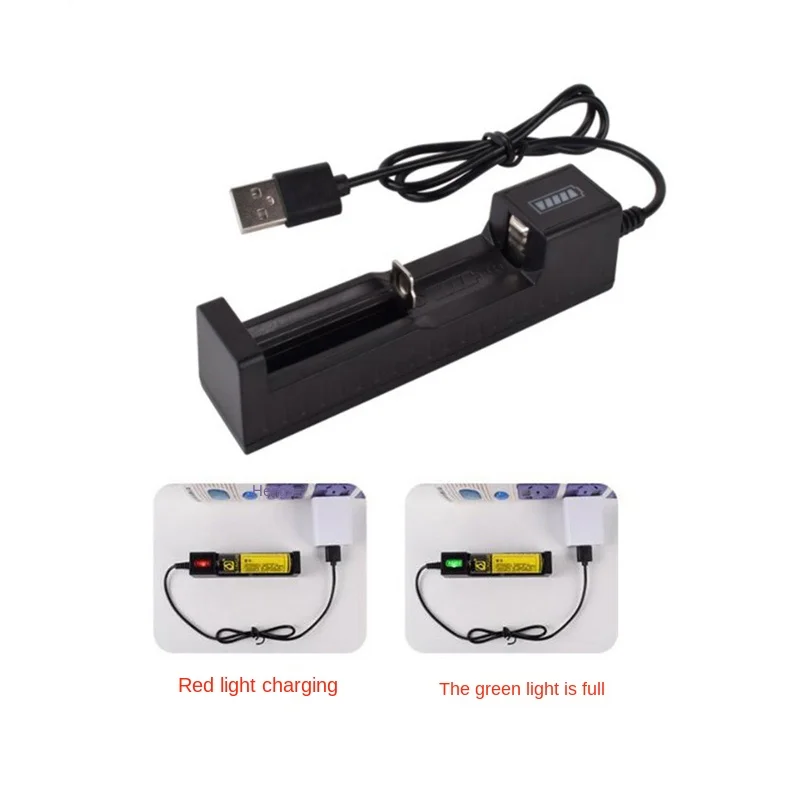 USB multi-function lithium battery charger can charge 18650/18500/18350/16650/16340/14500