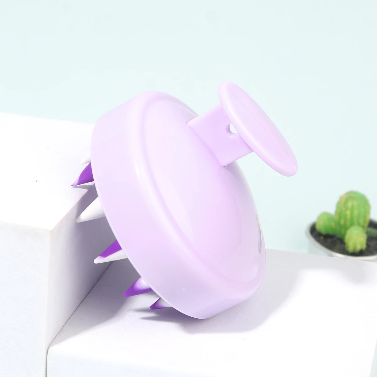 1 قطعة فرشاة شامبو سيليكون مشط تدليك فروة الرأس تنظيف فروة الرأس تدليك الجسم فرشاة حمام أدوات صالون الشعر الخاصة للشعر المستعار الحقيقي #6