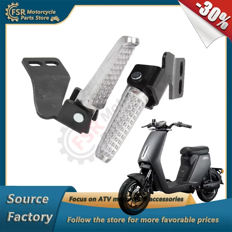 Repose-pieds arrière pliable gauche et droit, ancien modèle, adapté aux pièces de scooter électrique Sundiro Honda S07 S08 S09R S10T