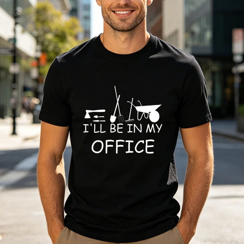 Agriculture Farming Services - T-shirt unisexe à col rond pour
