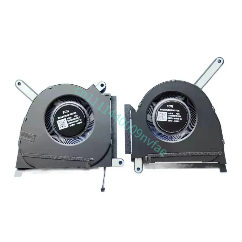 New For Asus TUF Dash F15 FX517ZM FX517ZR FX517ZC RTX3050 RTX3060 RTX3070 TI Laptop CPU & GPU Cooling Fan DC12V  5V 0.2