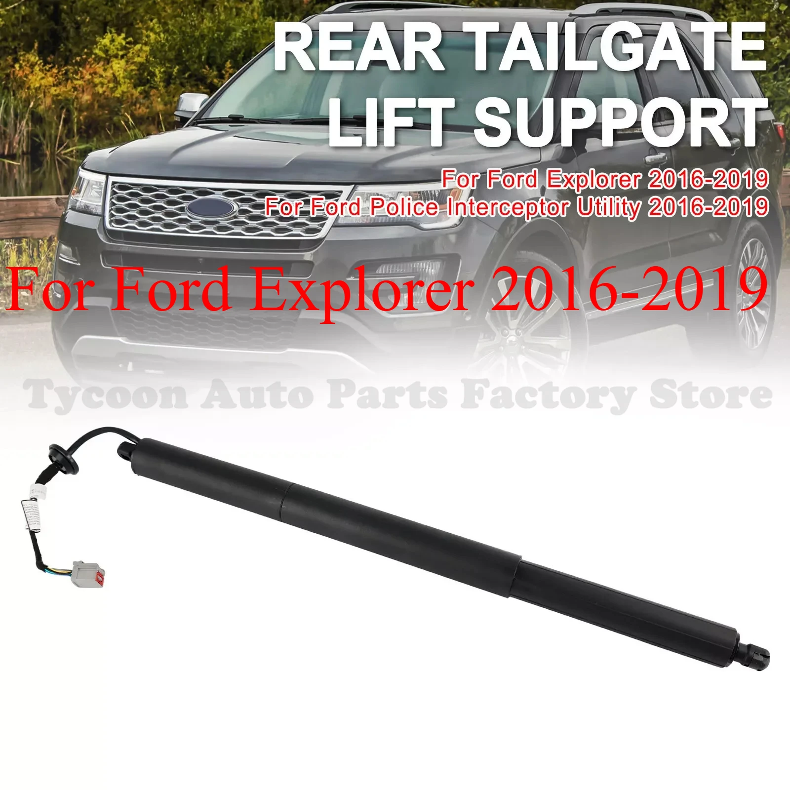 

New High Quality 1pcs GB5Z14B351A Brand New Left Rear Electric Tailgate Lift Rod For Ford Explorer 2016-2019