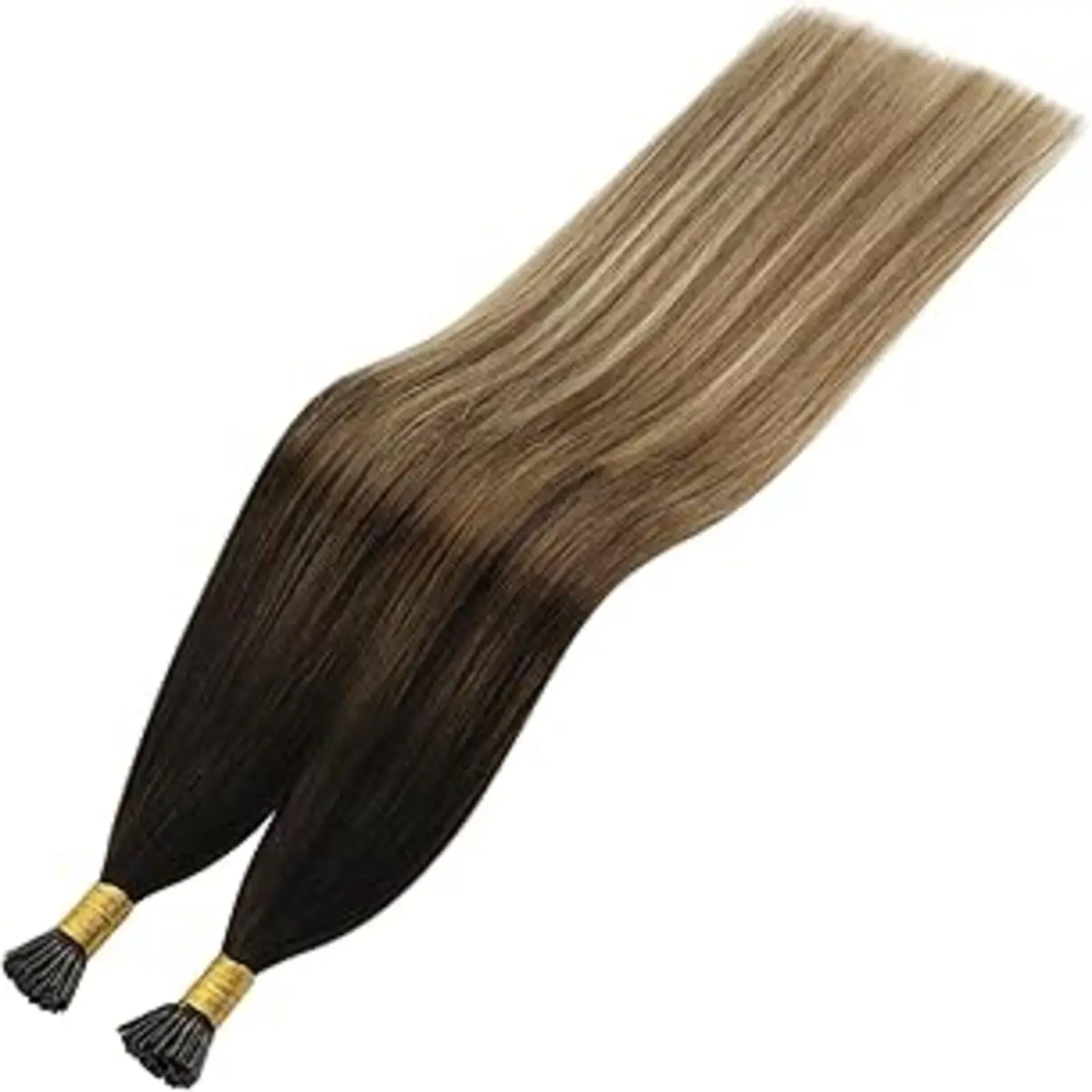 Youngsee i ponta extensão balayage cor 50-100g melhor cabelo de fusão de queratina 100% cabelo humano real pontas grossas cabelo 14-24 Polegada