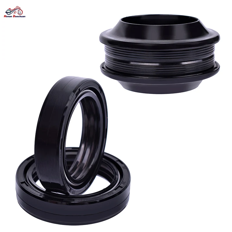 37x50x11 Motorcycle Front Fork Oil Seal 37 50 Dust Cover For Honda VT500 VT500CD VT500ED VT500EF VT500FD VT500FT Ascot VT 500