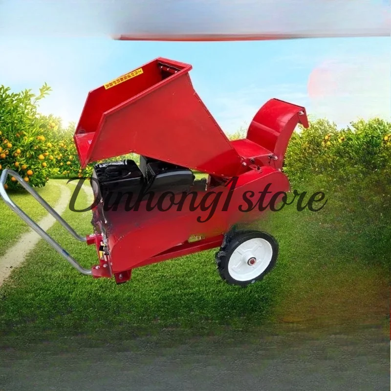 13 Horsepower Agricultural Garden Shredder Machine CXC-707 Movable Petrol Wood Shredder Wood Chipper Machine