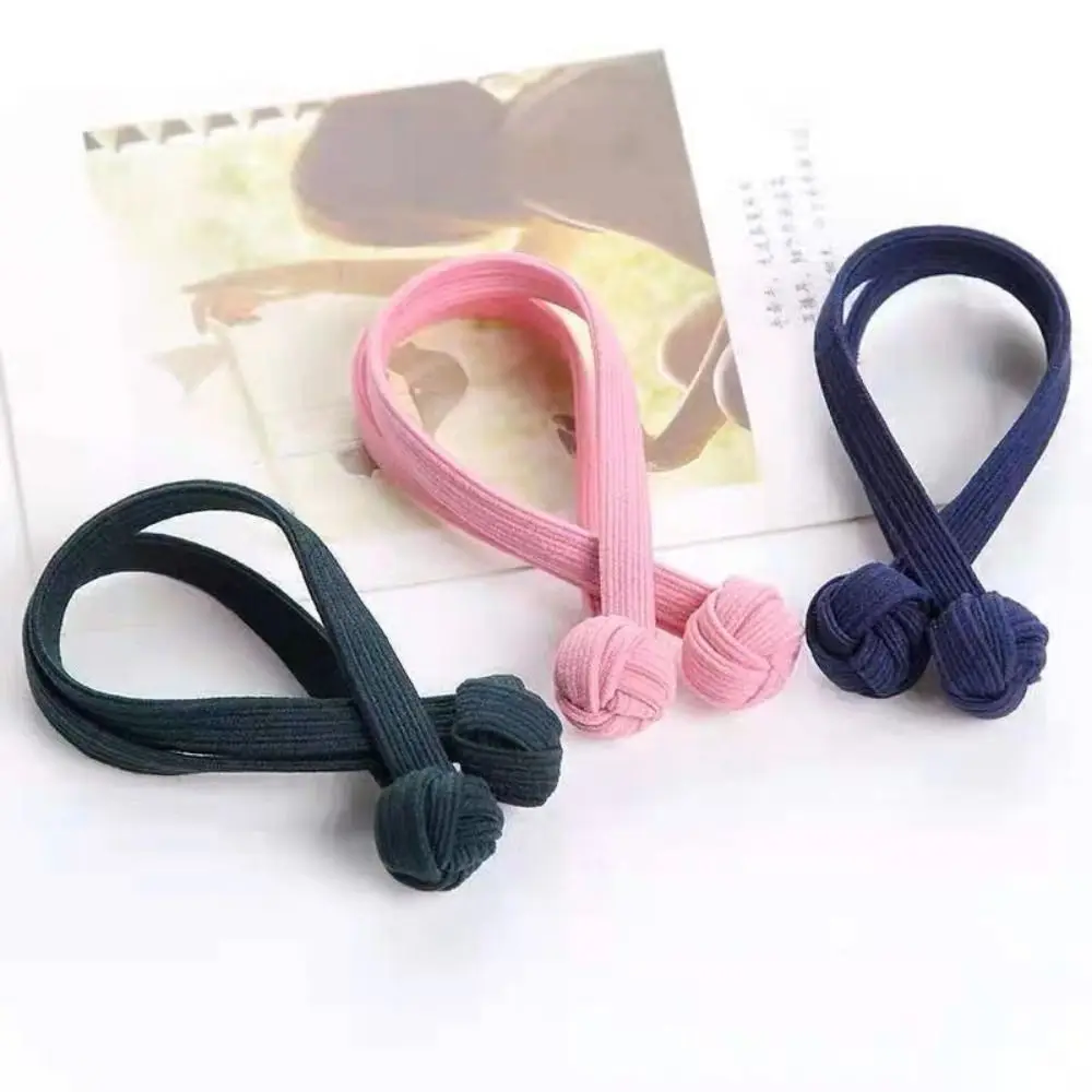 Durable Elastic Chinese Knot Head Rope Versatile Fashion Rubber Bands Tie Hair Rope Hair Accessories