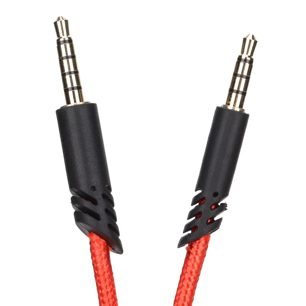 Slider Volume Control 3.5mm to 3.5mm Replacement Audio Cable 2m/6.6ft Nylon Braided Cable for Astro A10 A40TR Gaming Headset