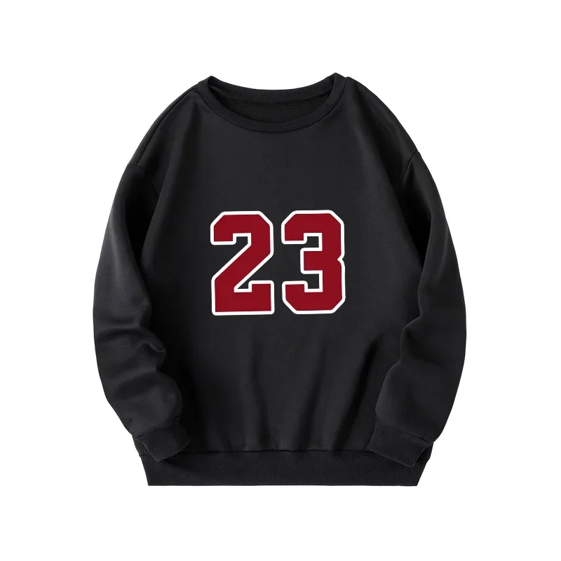 Womenโs Pullover Printing Outdoors Simplicity Sweatshirt Fashion Casual Daily High Quality Tracksuit Street Black White Clothing