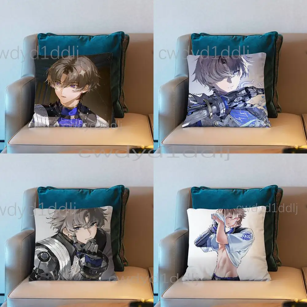 

Xiangliyao W-Wuthering Waves Pillow Case Cover Square Sofa With For Pattern Comfortable Cushion suitable Of Room