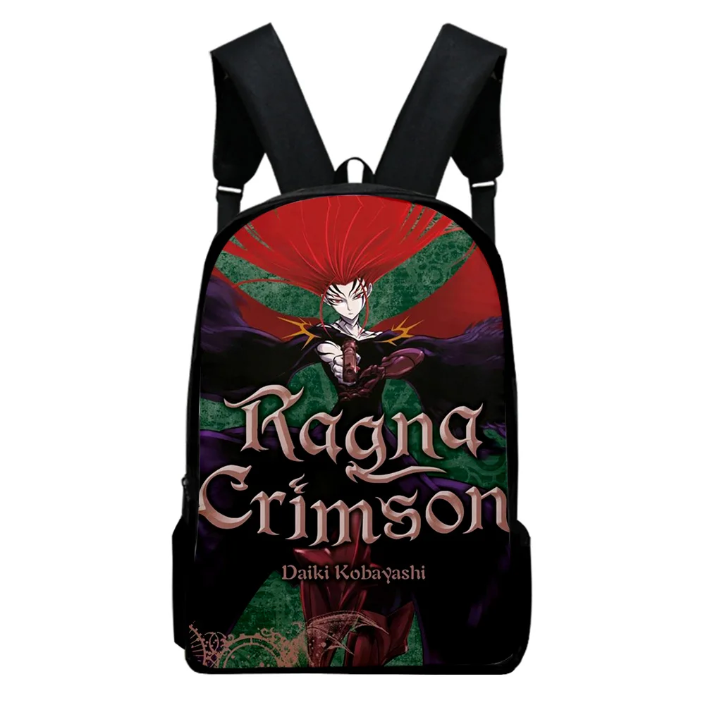 Ragna carmesim anime mochila para adultos e crianças, mochila escolar, mochila unissex, Harajuku sacos, novo, 2023