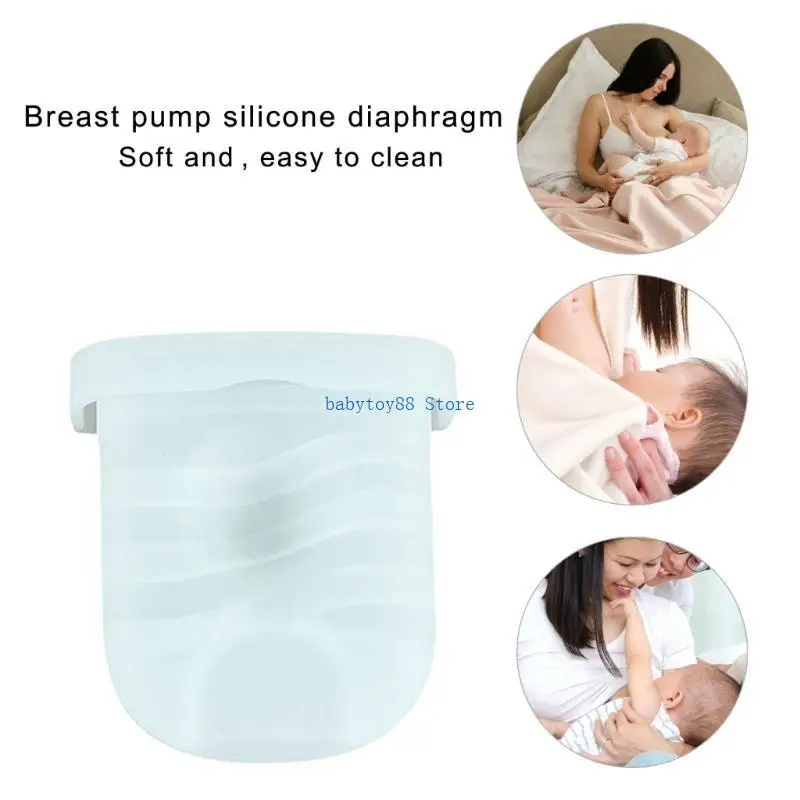 Y4UD Breast Silicone Diaphragm Wearable Electric Manual Breast Accessories for Easy & Efficient Milk Expression