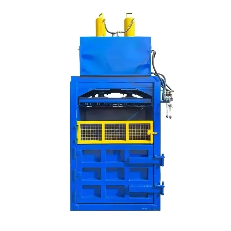 Semi-automatic Vertical Hydraulic Baler Machine for Clothing Baler Machine