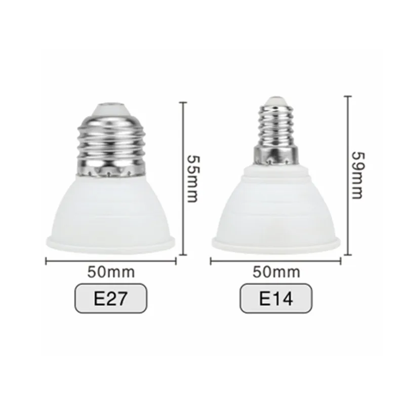 Led لمبة إضاءة مسلط ضوئي ذات بعض الرقاقات على السطح E27 E14 220 فولت 230 فولت أبيض بارد 6500K أبيض محايد 4000K أبيض دافئ 3000K Par16 مصباح التوقف 240 فولت