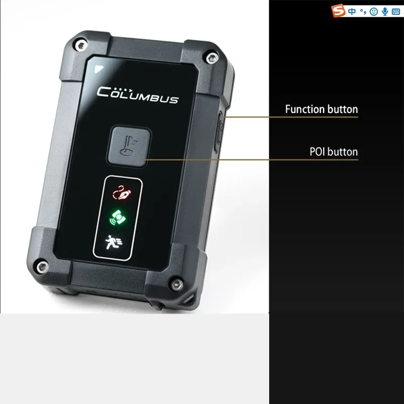 Columbus P-1 Mark II High Precision GNSS Data Logger GPS BeiDou Glonass QZSS SBAS Track Recorder Professional Data Collector