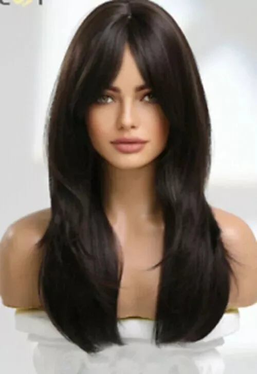 European And American Comfortable Wig Cover, Light Brown, Hot Selling Color Design Hairstyle, Available For Wholesale