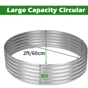 6 best sales Letto da giardino rialzato in metallo - №3