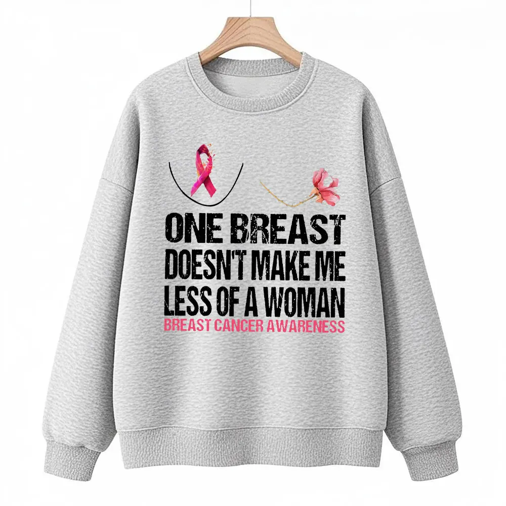 أكتوبر سترة التوعية بسرطان الثدي الوعي بسرطان الثدي صدر واحد لا يجعلني أقل من امرأة استئصال الثدي هوديس