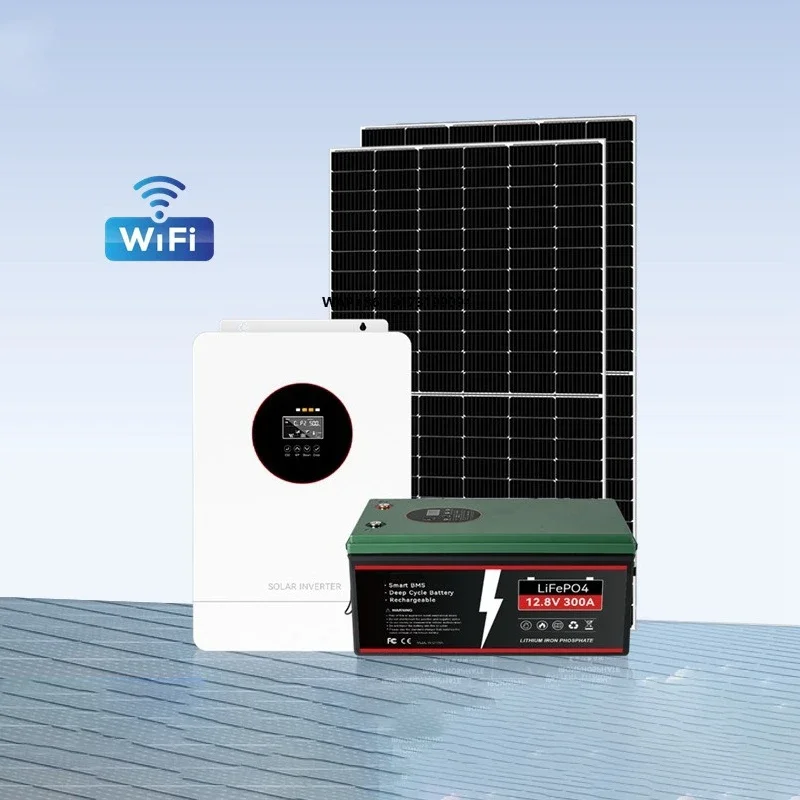 Smart Home 5kw 10kw off Grid Solar Power System Complete Set All in One Solar Panel Kit with Lithium Battery