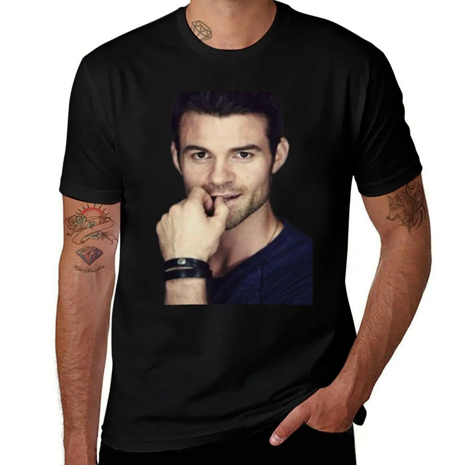 Daniel Gillies | Elijah Mikaelson T-Shirt Dry Fit Running Short Sleeve Top