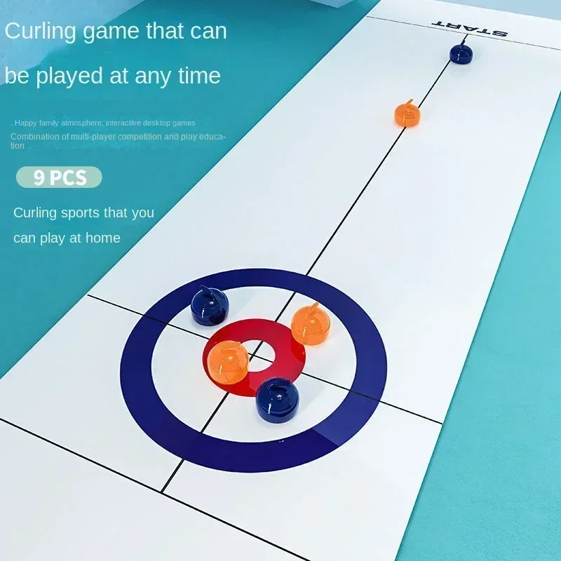 Nuovo Puzzle per bambini caldo gioco Casual Desktop Curling e Hockey su ghiaccio ragazzo e ragazza giocattoli genitore-figlio Duo gioco interazione