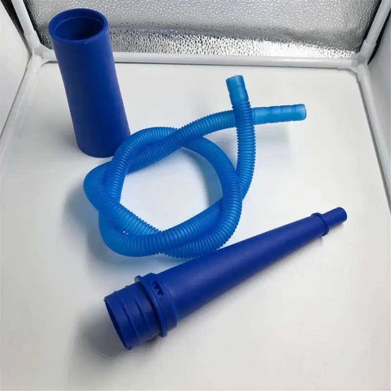 Herramienta fijación vacío ajustable para extracción polvo 39.4 pulgadas secador ventilación Tubo conducto