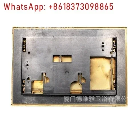 1 шт., удобный контроль смыва для унитаза для двойной смывной пластины TECE, подходит для TECE 9240401 9240407 9240417   Детали ванной комнаты