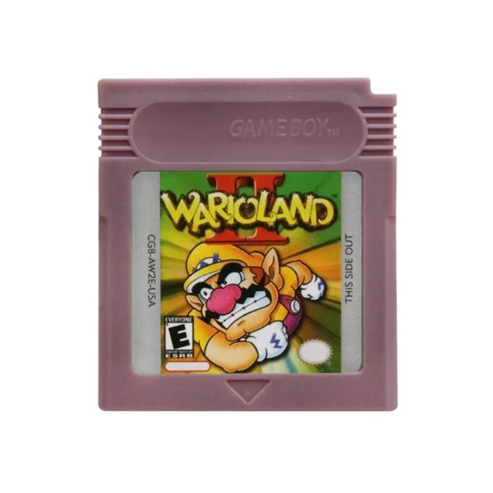 Neue GBC 16-Bit-Spielvideokassette Konsole 16-Bit-Spielkarte Wario Land Donkey Kong Wario Land 2 Yoshi für GBC/GBA Mario